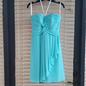 David's Bridal bridesmaid dress spa